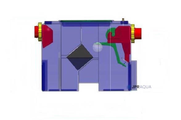 JPR AQUA SWDOK 2-3 Separator Węglowodorów z Dużym Odmulaczem o przepływie 3 l/s