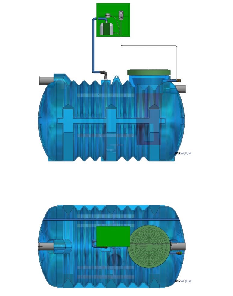 JPR AQUA Fil d’eau 2000 – Reaktor biologiczny 6RLM